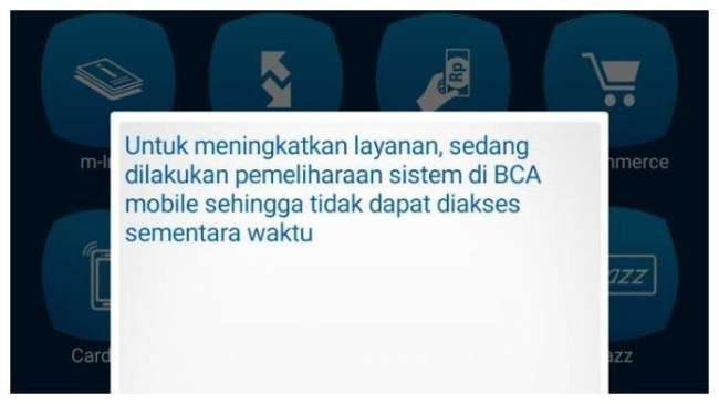 Penyebab BCA Error Hari Ini dan Cara Mengatasinya