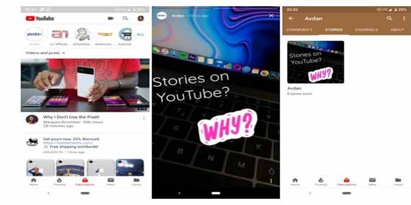 Review Youtube Stories