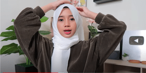 Style Pashmina Ceruti Panjang Satu Sisi