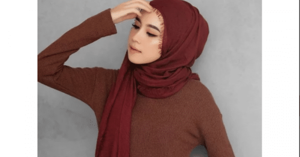 Style Pashmina Crinkle Tanpa Ciput