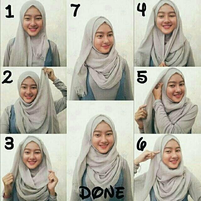 Style Pashmina Crinkle Untuk Acara Formal