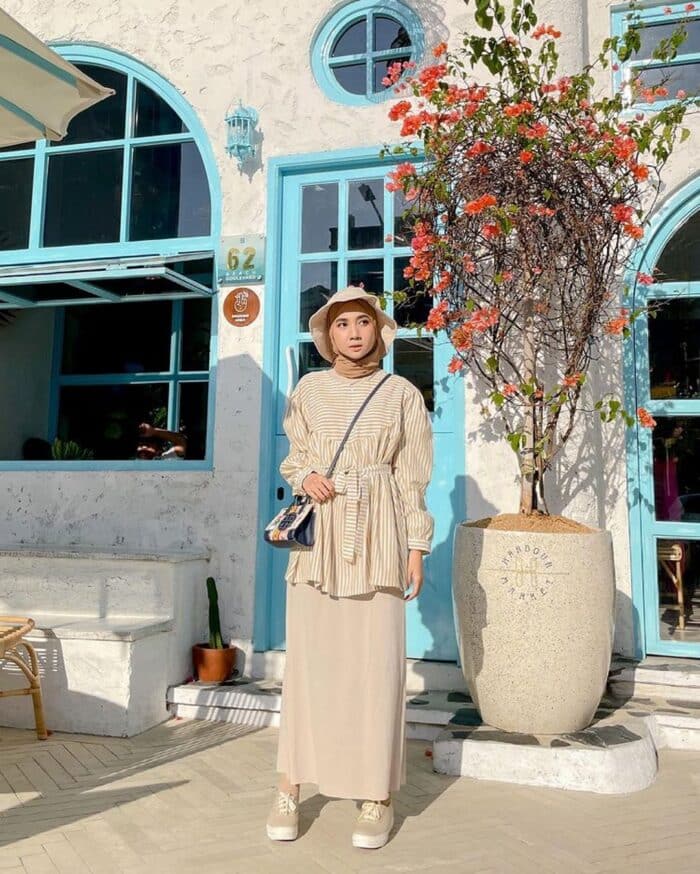 Style Rok Span untuk Liburan