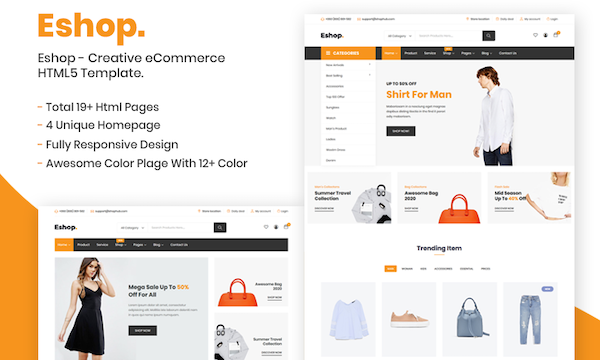 Template E-Commerce Design