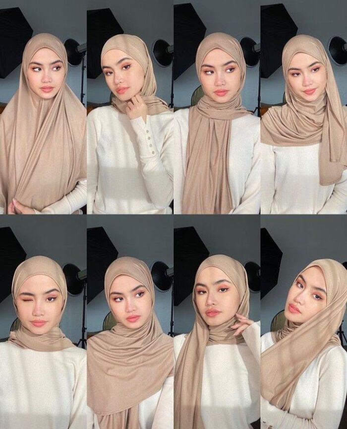 Tutorial Pashmina Tanpa Jarum