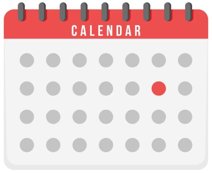 ilustrasi kalender juni 2023