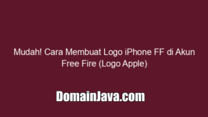 Mudah! Cara Membuat Logo iPhone FF di Akun Free Fire (Logo Apple)