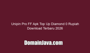 Unipin Pro FF Apk Top Up Diamond 0 Rupiah Download Terbaru 2026