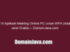 10 Aplikasi Meeting Online PC untuk WFH (Ada versi Gratis) – DomainJava.com