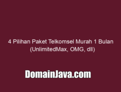 4 Pilihan Paket Telkomsel Murah 1 Bulan (UnlimitedMax, OMG, dll)