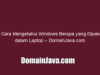 7 Cara Mengetahui Windows Berapa yang Dipakai dalam Laptop – DomainJava.com