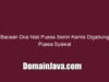 Bacaan Doa Niat Puasa Senin Kamis Digabung Puasa Syawal