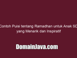 Contoh Puisi tentang Ramadhan untuk Anak SD yang Menarik dan Inspiratif