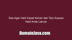 Doa Agar Haid Cepat Keluar dan Tips Supaya Haid Anda Lancar