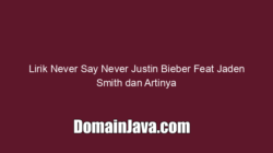 Lirik Never Say Never Justin Bieber Feat Jaden Smith dan Artinya