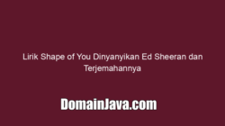 Lirik Shape of You Dinyanyikan Ed Sheeran dan Terjemahannya