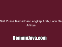 Niat Puasa Ramadhan Lengkap Arab, Latin Dan Artinya
