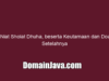 Niat Sholat Dhuha, beserta Keutamaan dan Doa Setelahnya